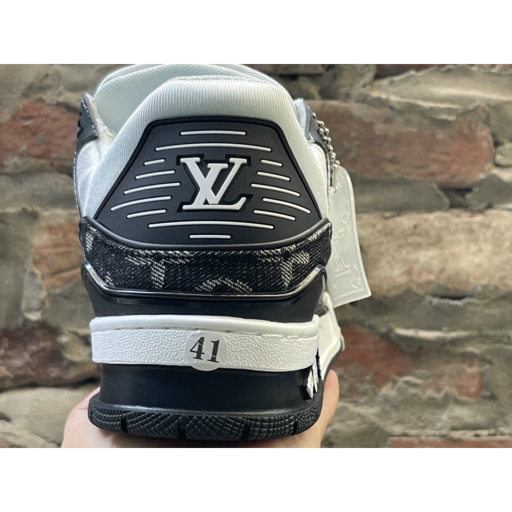 GIÀY LOUISVUITON TRAINER 4 Màu WHITE HÀNG CAO CẤP [ FREE SHIP + BOX ]