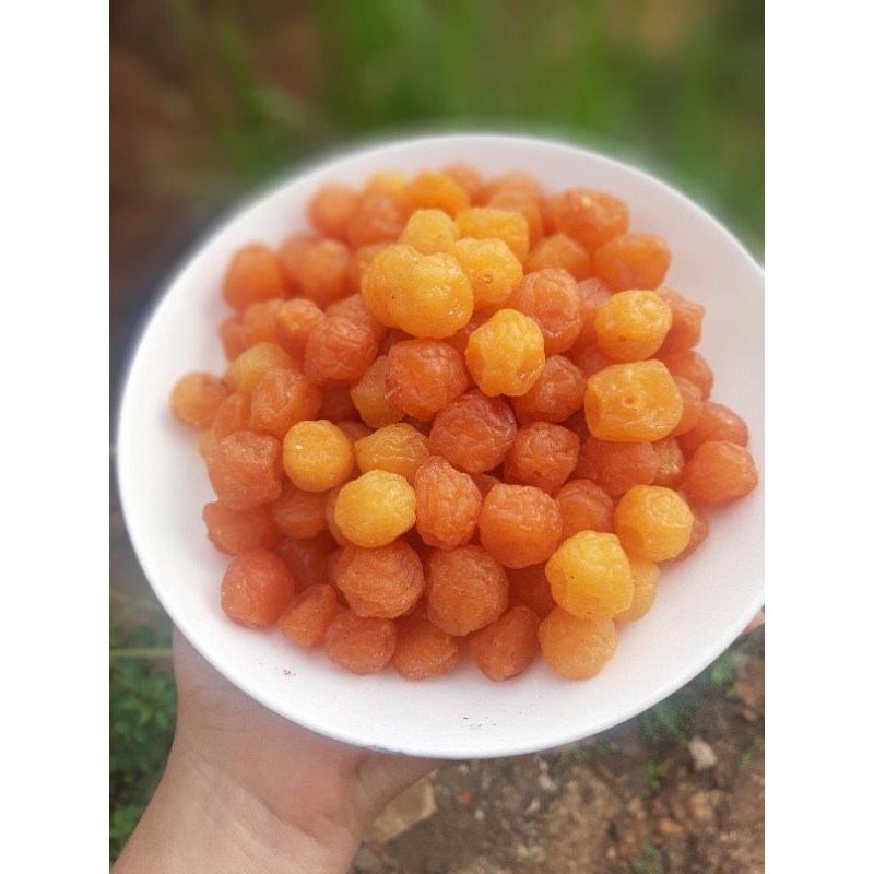 hộp 250gr mơ sữa sấy dẻo chua ngọt đặc sản Đà Lạt