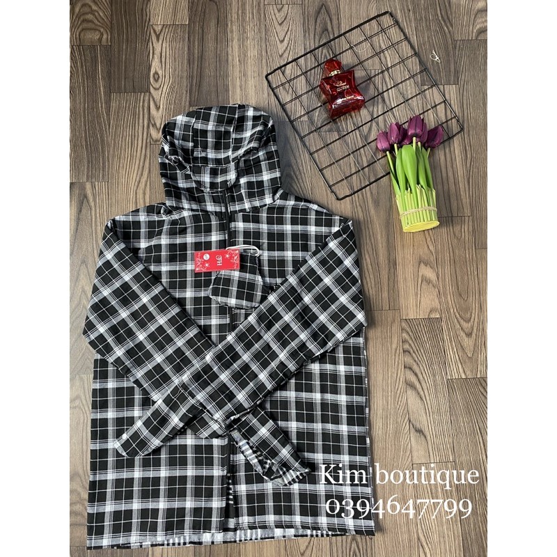 Áo Nắng Nam 2 lớp Kẻ Caro Thời Trang [Ảnh thật kèm video] | BigBuy360 - bigbuy360.vn
