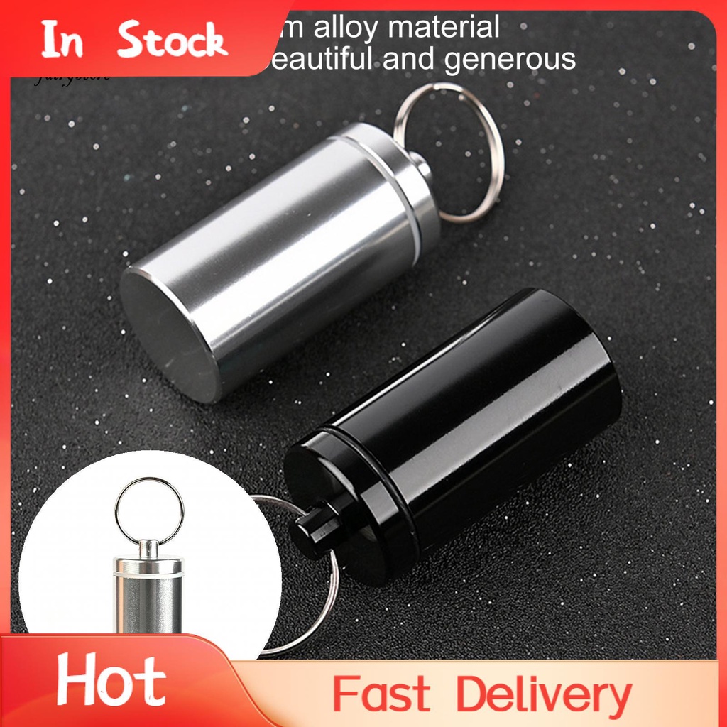 Kdfs- Hộp Đựng Thuốc Mini Có Móc Khóa Niêm Phong Tốt Dùng Hàng Ngày Dùng Ngoài Trời