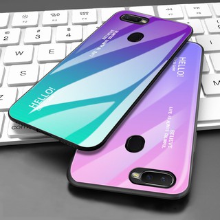 Ốp điện thoại tráng gương màu Gradient cho OPPO F9