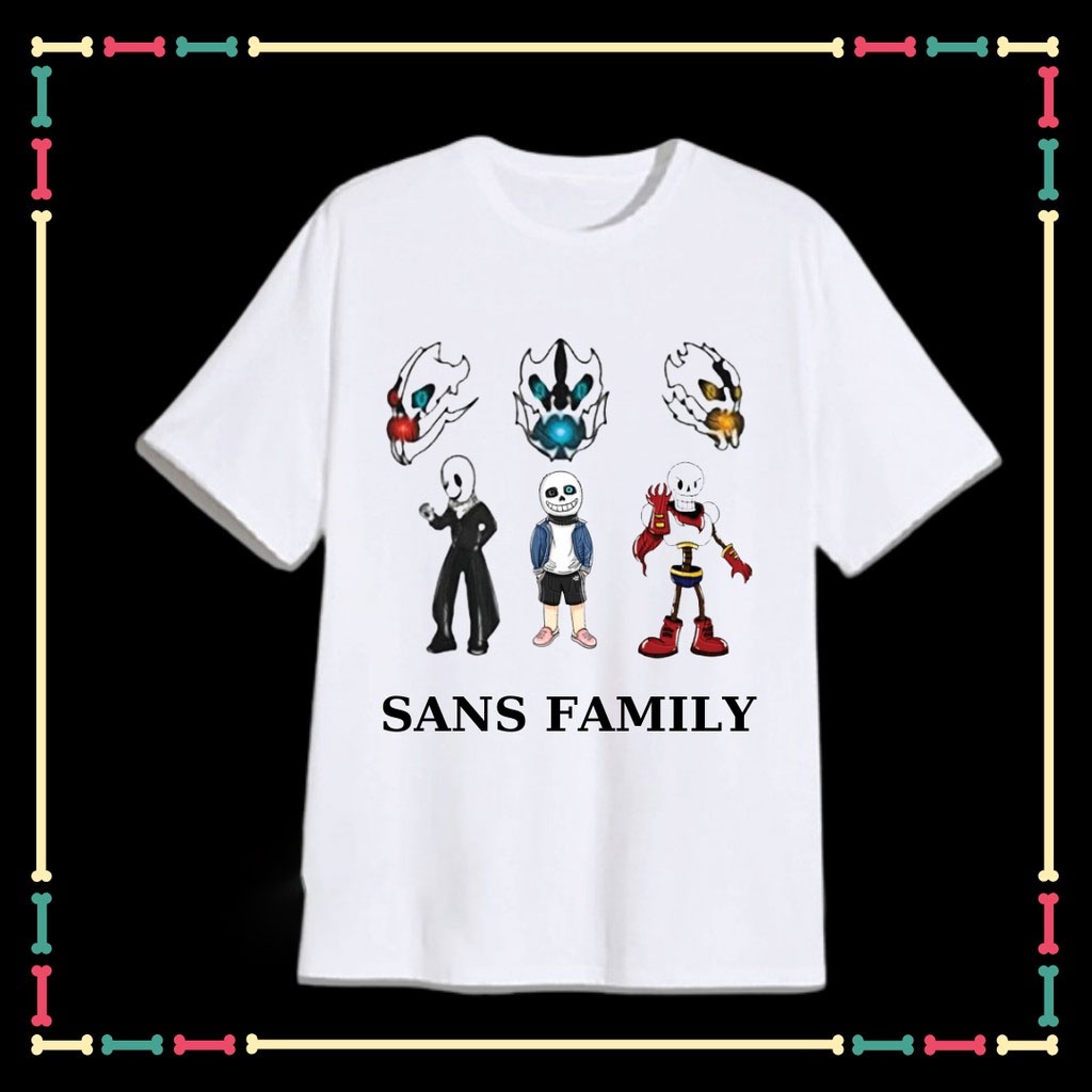 Áo Sans💥 BST Áo thun in hình gangster sans Undertale cực ngầu nhiều mẫu HOT | BigBuy360 - bigbuy360.vn