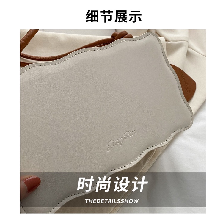 Túi Đeo JASMIN NOIR Chéo Da PU Phối Tua Rua Thời Trang Cho Nữ