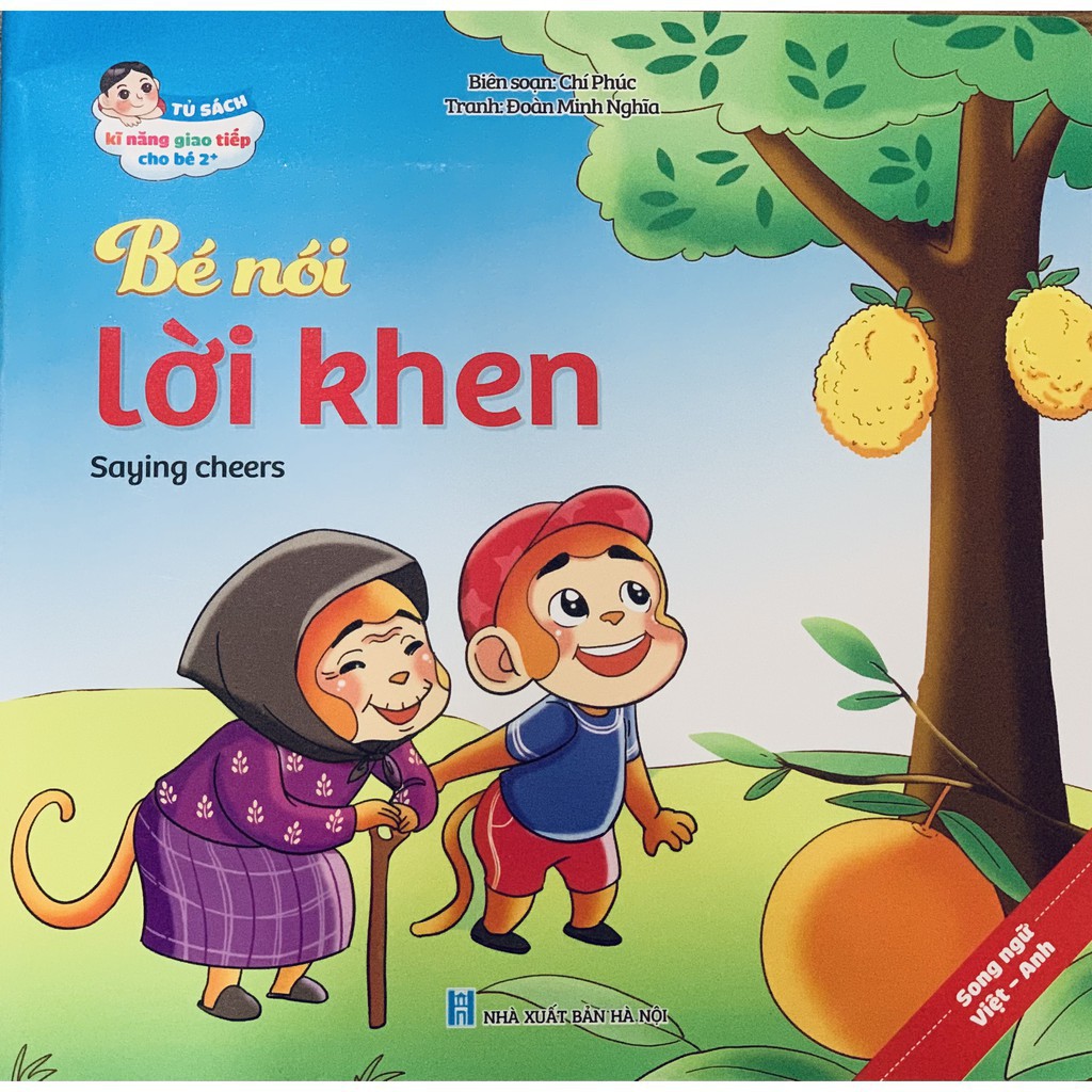 Sách - Truyện Tranh Kỹ Năng Giao Tiếp Ứng Xử Cho Bé Phiên Bản Song Ngữ Việt Anh Bộ 10 Quyển - Có File Đọc Tiếng Anh
