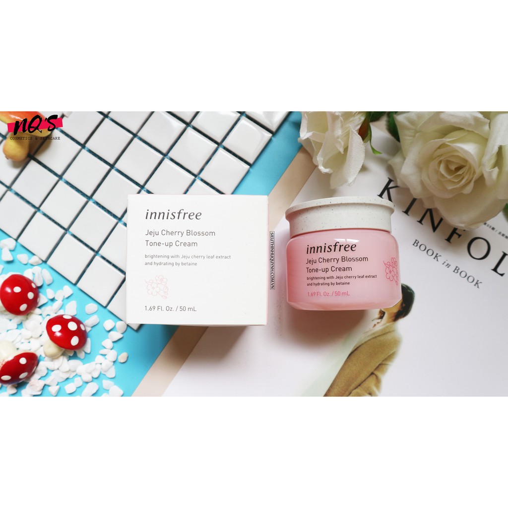 Kem Dưỡng Innisfree Jeju Cherry Blossom Tone Up Cream (50ml)