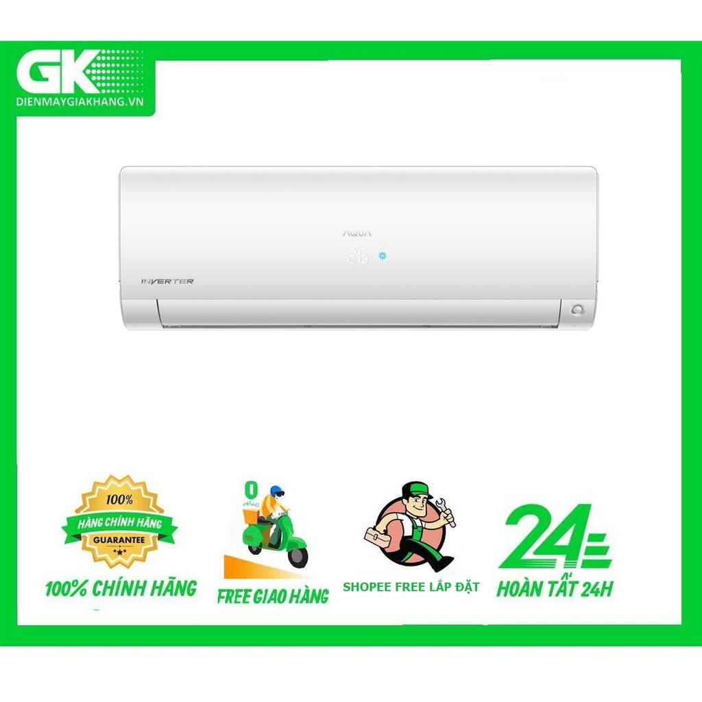 Máy Lạnh/Điều Hòa Aqua AQA-KCRV10FB 1HP