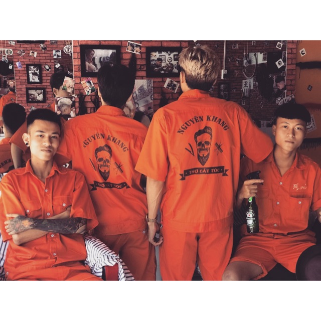 Đồng phục Barber shop