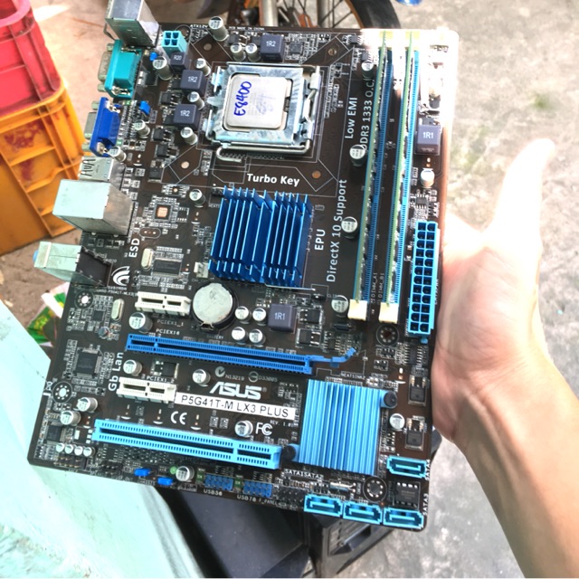 Combo g41+e8400+Ram 4g