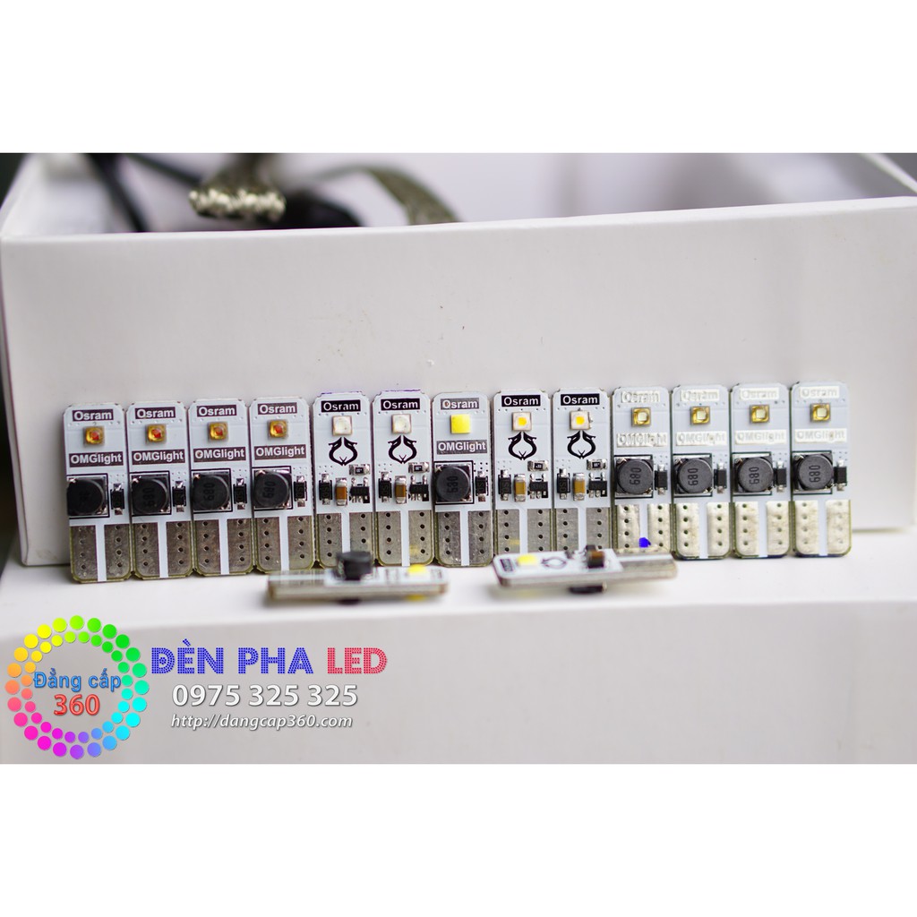 Led T10 Osram - Sương mù - demi - xi-nhan cho oto xe máy - Olightvn