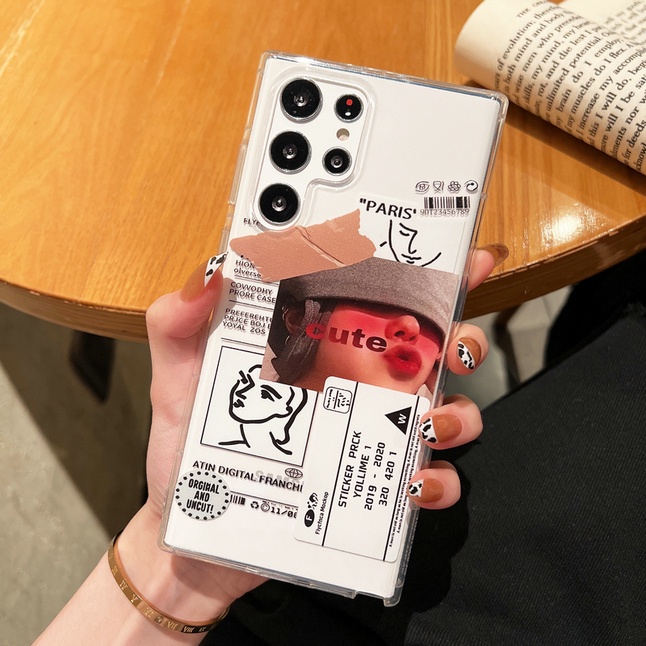 Ốp điện thoại tpu mềm cho samsung galaxy s20 s20 s21 s21+ fe 5g s10 note 10 lite plus 20 ultra m51 m52