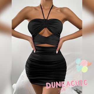 DUNEA Váy body Hở Lưng Quyến Rũ