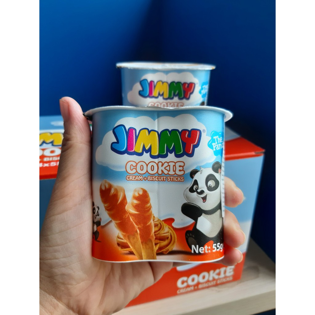 Bánh quy Jimmy - Bánh chấm kem Thổ Nhĩ Kỳ ngon 4 vị 55gr | BigBuy360 - bigbuy360.vn
