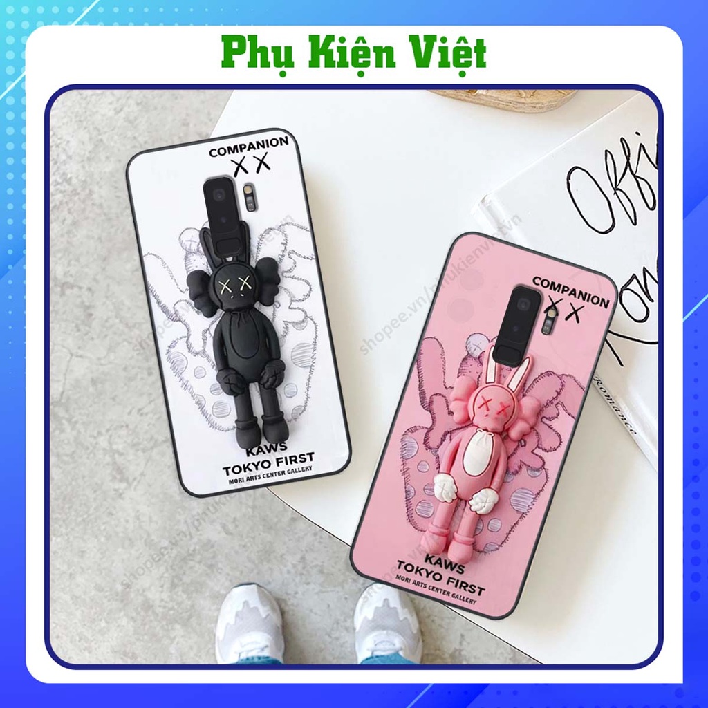 Ốp lưng Samsung S9 / S9 Plus / S9+ in hình hiệu ứng 3D gấu, kaws, chuột dễ thương