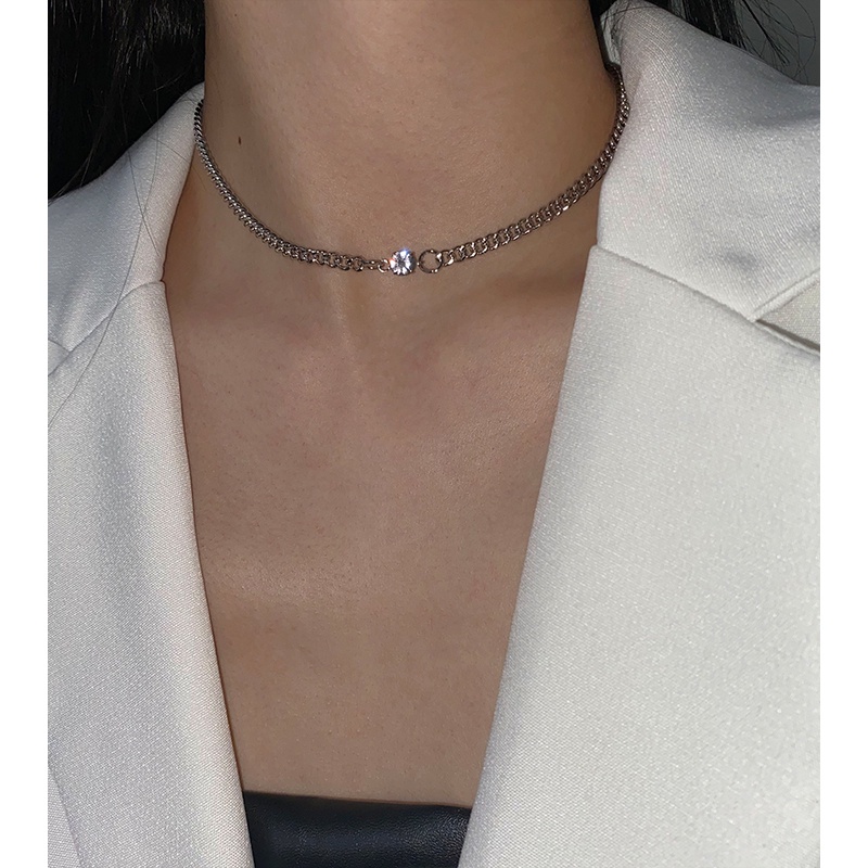 Vòng cổ Đính Ngọc Trai Và Ngôi Sao Phong Cách Harajuku Sang Trọng