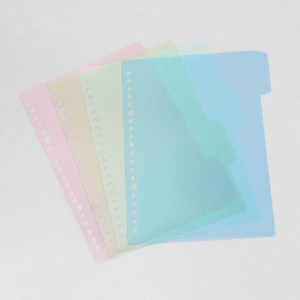 PISTA Sổ Tay Vỏ Nhựa Cỡ A4 / A5 / B5 Có Thể Tái Sử Dụng