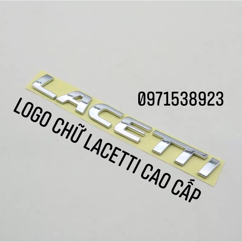 TÊN SẢN PHẨM : LOGO CHỮ LACETTI CAO CẤP GIÁ RẺ