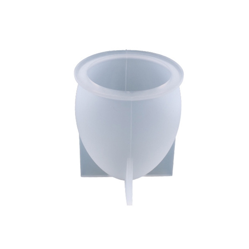 Đế Đèn LED Hình Quả Trứng Kèm Giá Đỡ Bằng Gỗ Tiện Dụng