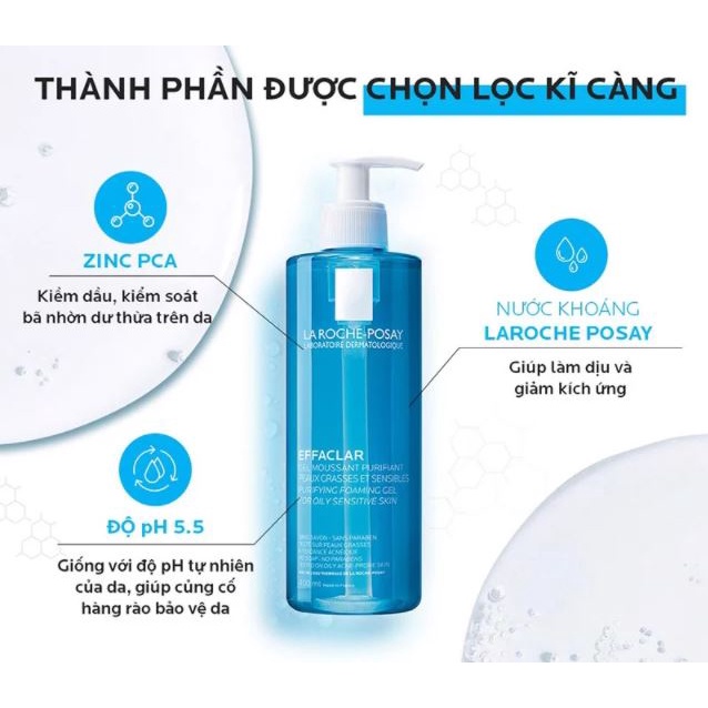 [3 Items] Bộ Sản Phẩm La Roche-Posay Giảm Mụn, Mờ Thâm Hiệu Quả Trong 12H