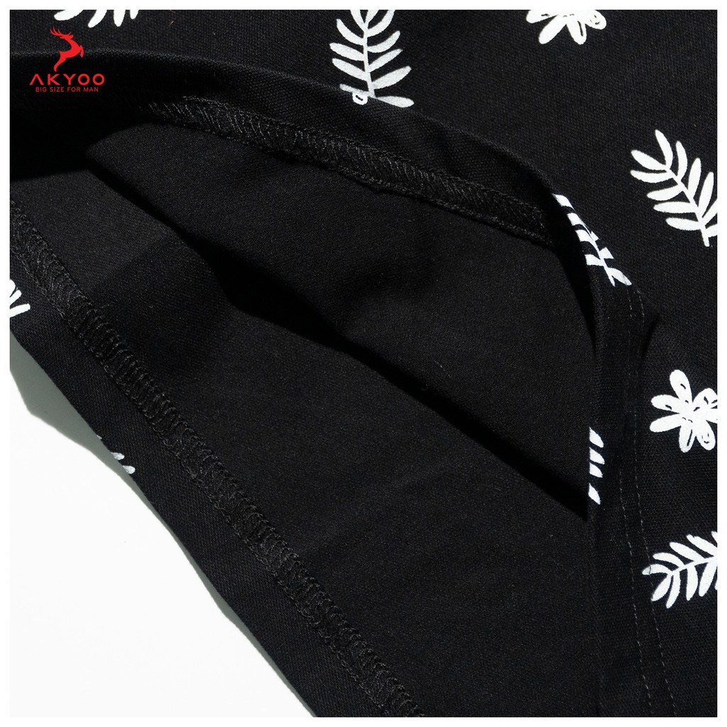 [Mã SKAMLTSM9 giảm 10% đơn 99K] Áo Polo Nam Bigsize ( Thương Hiệu Akyoo) size 80-140kg | BigBuy360 - bigbuy360.vn