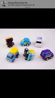 set oto gồm 6 xe