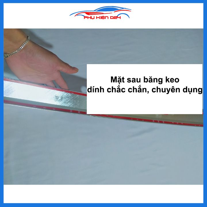 Ốp tay mở cốp mạ Crom Vios 2014-2015-216-2017-2018, 2019-2020-2021 trang trí xe chống va đập hiệu quả