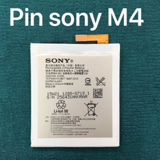 Pin Sony Xperia M4 Aqua E2312 2400mAh - Hàng nhập Khẩu