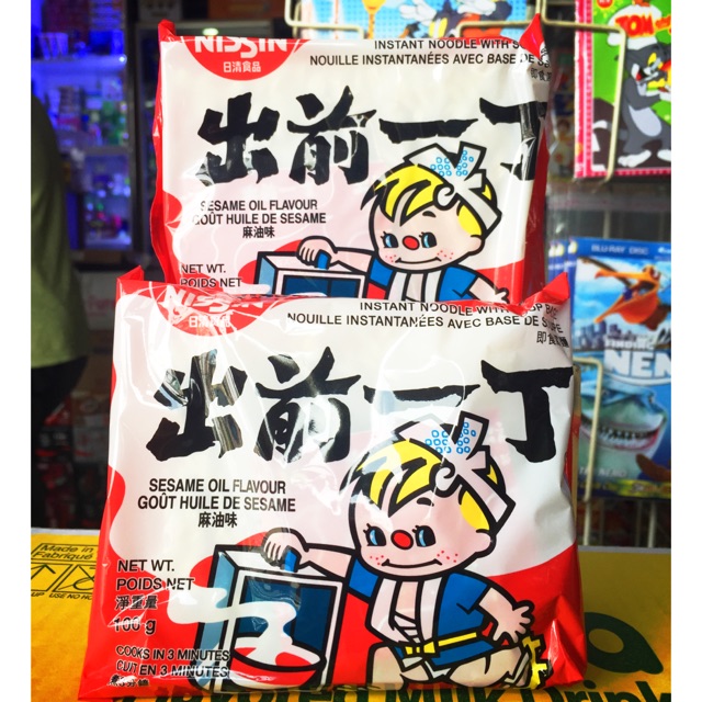1 GÓI MÌ CHAY NISSIN VỊ MÈ THƠM NGON NỘI ĐỊA HONGKONG