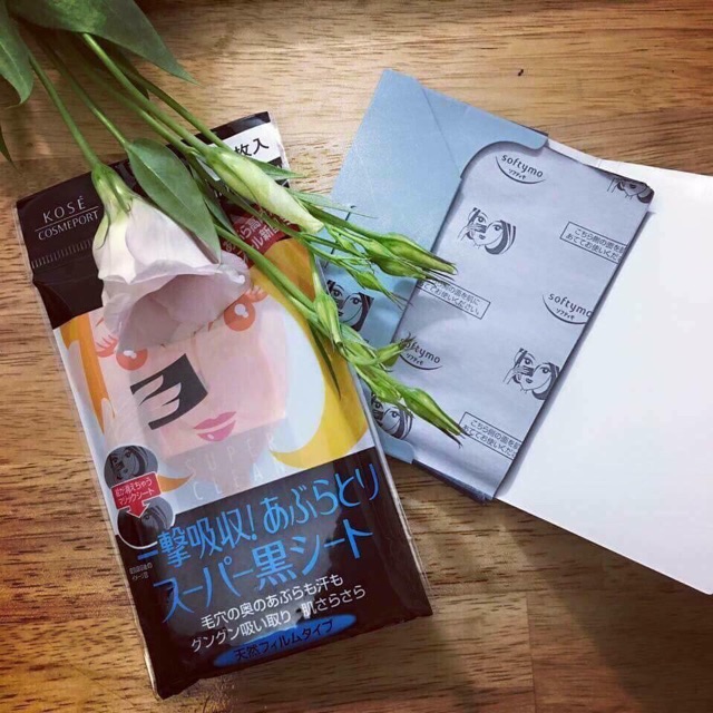 Giấy thấm dầu than hoạt tính Kose Nhật Bản | BigBuy360 - bigbuy360.vn