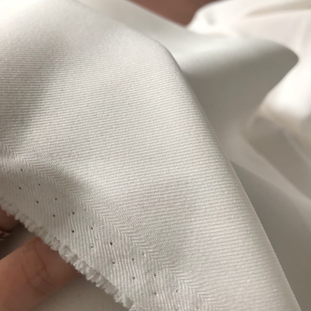 Vải kaki trắng