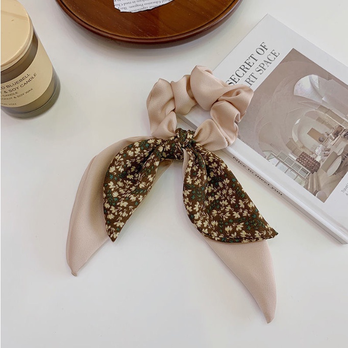 Dây buộc tóc nơ, ruy băng - lụa satin, xinh xắn kiểu Hàn dành cho phái nữ