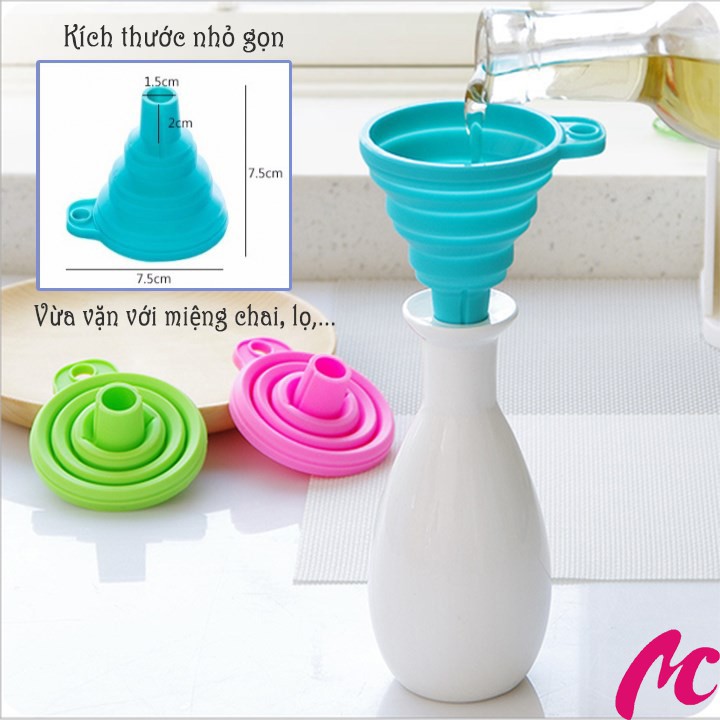 Phễu Silicone Gấp Gọn Tiện Dụng_MC372