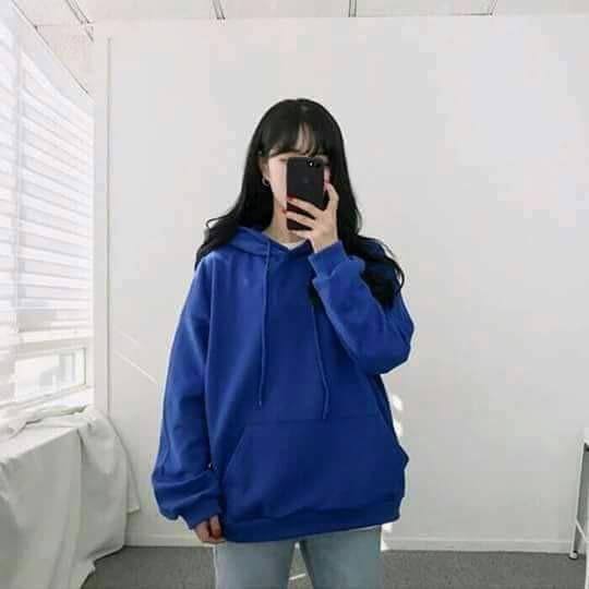 Áo hoodie nỉ trơn màu hot trend unisex cryaotic10 | WebRaoVat - webraovat.net.vn