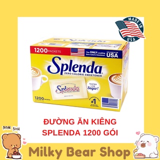 [MỸ] ĐƯỜNG ĂN KIÊNG SPLENDA HỘP 1200 GÓI