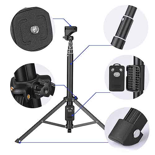 Gậy Tự Sướng Yunteng, Yunding 1388 Kèm Chân Đế 2in1 Vừa Làm Gậy Selfie Vừa Làm Tripod