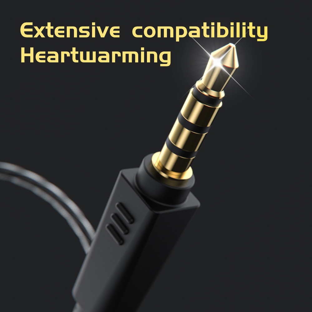 Tai nghe Qkz AK6-Ares siêu trầm âm 3.5mm có micro