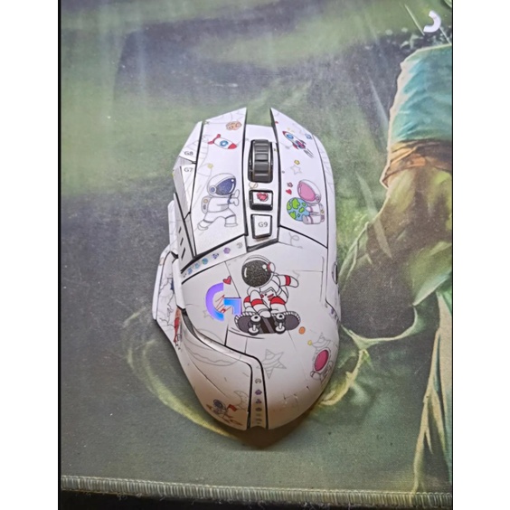 Logitech G502 HERO mouse sticker non-slip sticker special shell Gundam matte film non-slip wear-resistant protective film