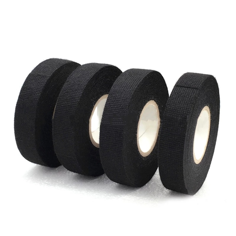 Cuộn băng keo flannel cách điện bọc dây cáp 15m mạnh mẽ chống cháy