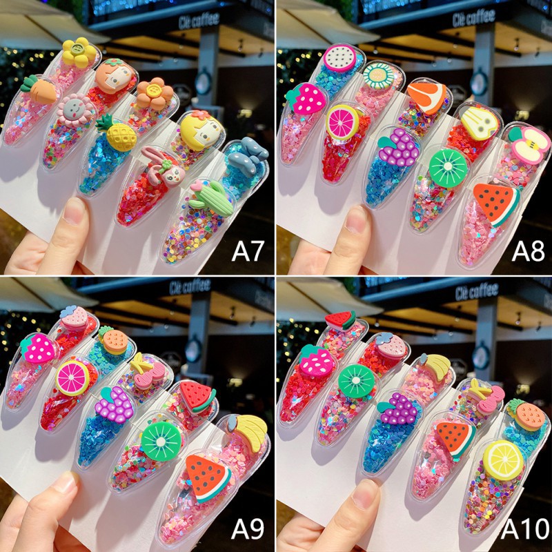 Set 10 Kẹp Tóc Dễ Thương Cho Bé Gái