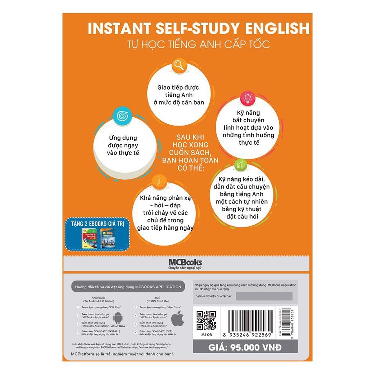 Sách - Tự học tiếng Anh cấp tốc Instant self-study English