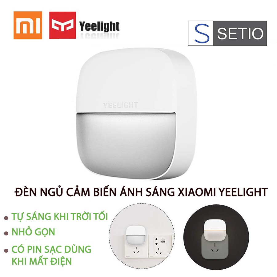 FREESHIP - Đèn ngủ cảm ứng chính hãng Xiaomi Yeelight YLYD09Y đèn ngủ cảm biến ánh sáng tự sáng đèn khi trời tối