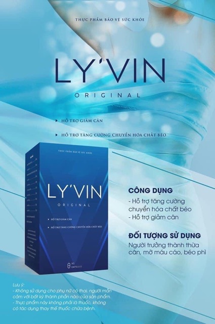 Viên uống thảo mọc LY’VIN cam kết giảm 3-8 kí sau 1 liệu trình ( hàng chính hãng ) mua 1 tặng 1 detox thải đọc trắng da | BigBuy360 - bigbuy360.vn