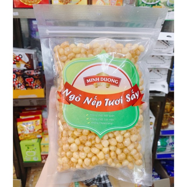 [Mã 77FMCGSALE1 giảm 10% đơn 250K] NGÔ NẾP TƯƠI SẤY MINH DƯƠNG 150G | BigBuy360 - bigbuy360.vn