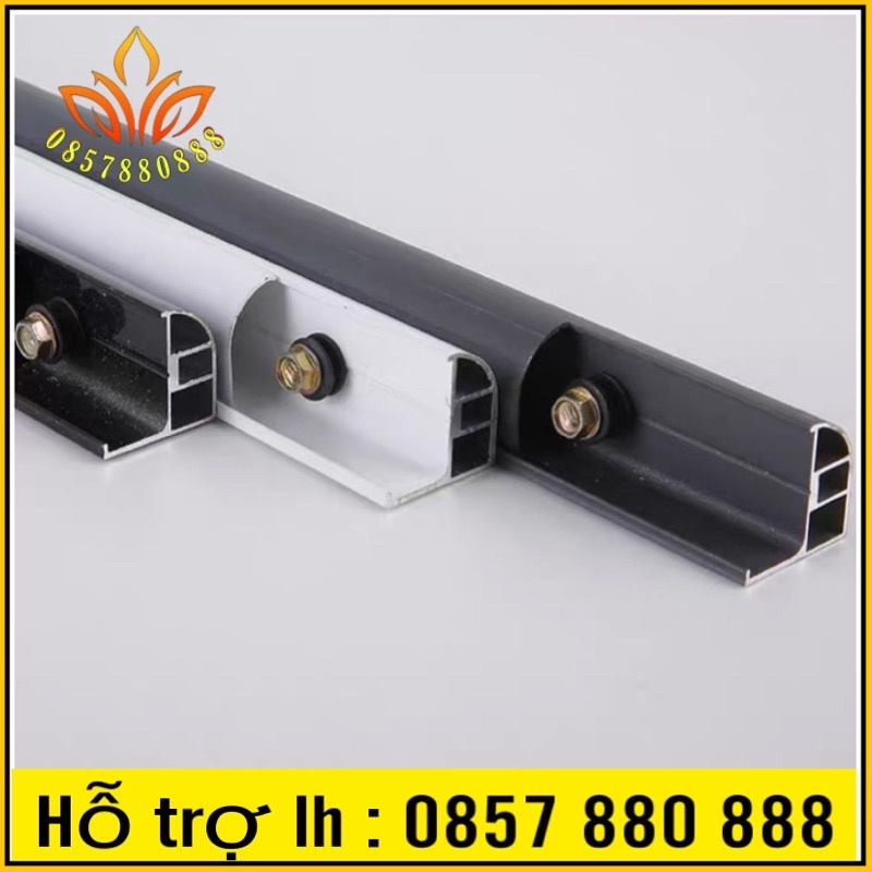 Thanh lưới an tòa KB -chất liệu nhôm cứng Màu trắng
