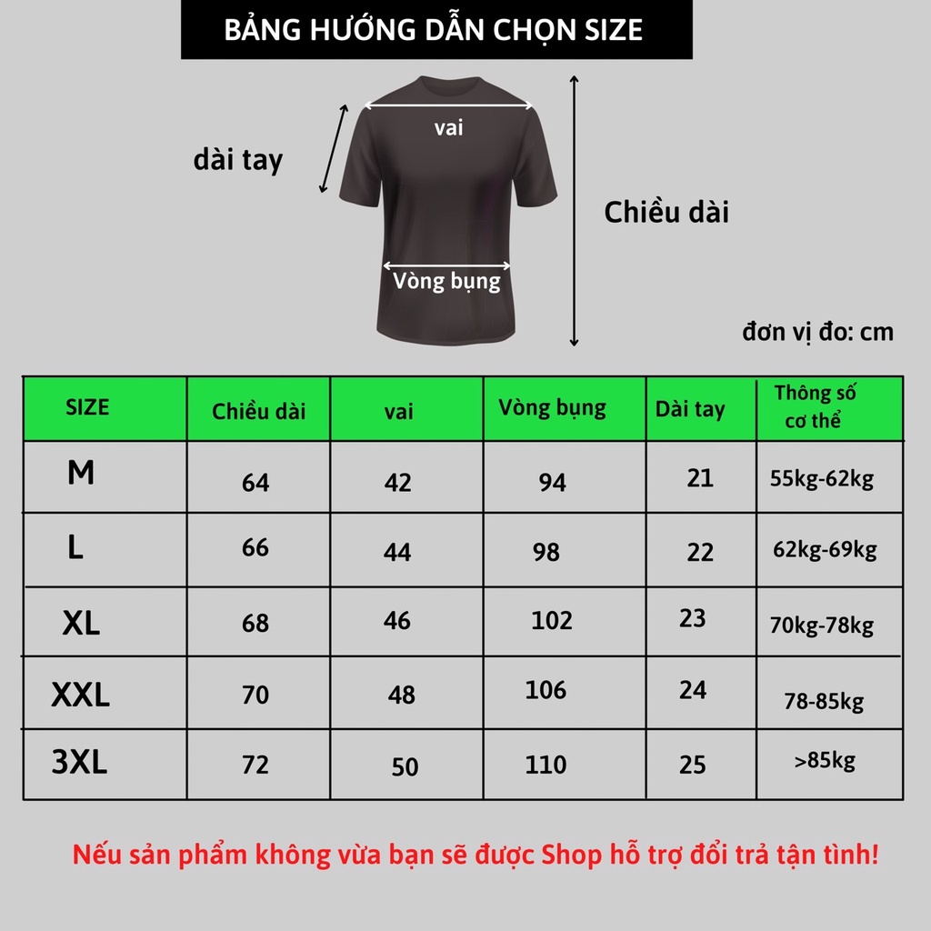 ÁO POLO THỂ THAO NAM, ÁO CÓ CỔ NAM CÓ BIGSIZE 100KG