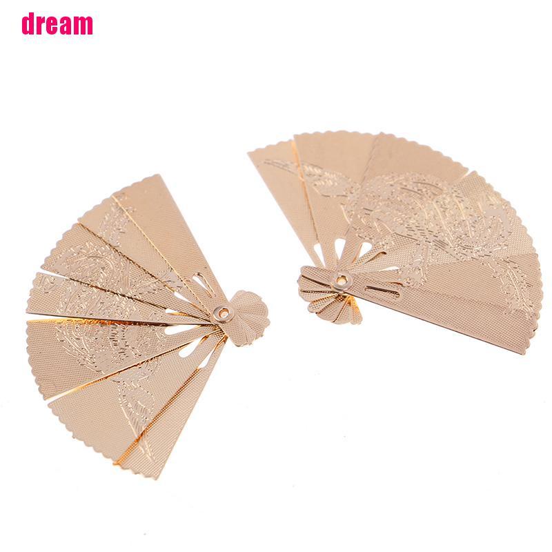 Quạt mini Bằng Kim Loại Tỉ Lệ 1: 12 Trang Trí Nhà Búp Bê