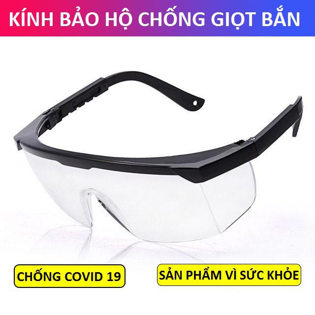 Kính Bảo Hộ Phòng Dịch Kính Bảo Hộ Chống Bụi Tuyệt Đối Kính Chống Tia UV Vuông