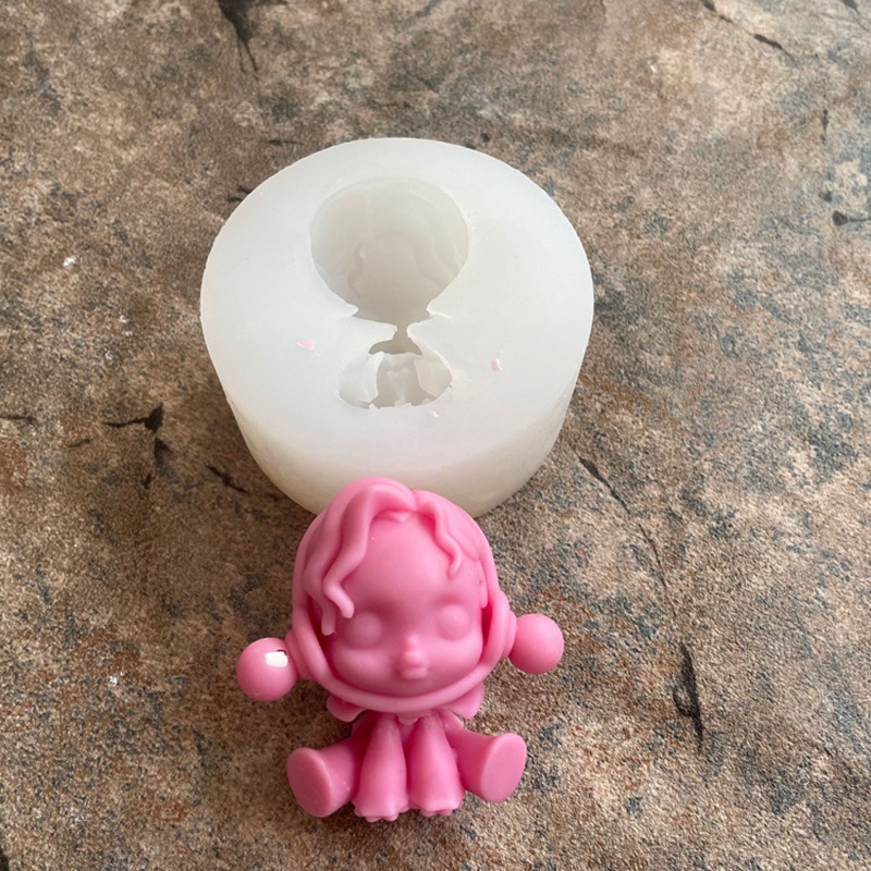 Khuôn Silicone Tạo Hình Làm Nến Hình Lâu Đài Rừng