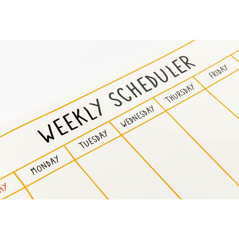 Cuốn Lịch Ghi Chú Kế Hoạch Hàng Tuần 18 Tháng ARTBOX Hàn Quốc Thiết Kế Viền Vàng