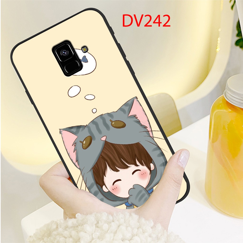 ỐP LƯNG SAMSUNG A6 - A6 PLUS - A8 - A8 PLUS IN HÌNH ĐÁNG YÊU