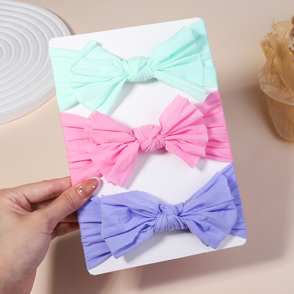 Set 3 băng đô nơ KIDSBOWS xinh xắn dành cho bé gái